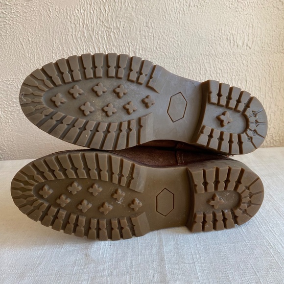 Penelope Chilvers brown suede mid calf tassel booties w/ dust bags Size 9 - Picture 10 of 12